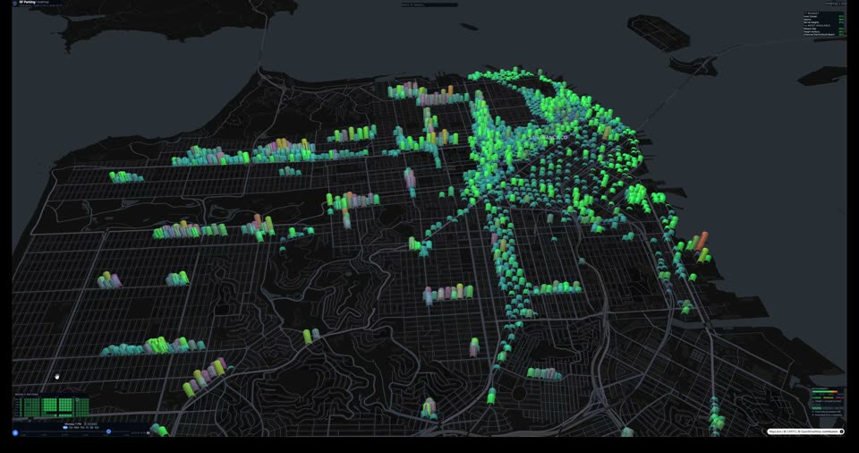 SF Parking Heatmap preview
